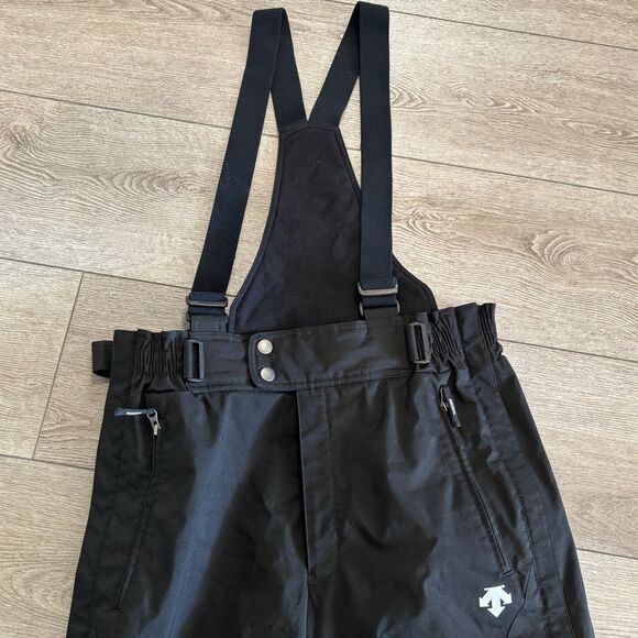 Descente Snow Pants Mens 36 Black Full Side Zip Ski Snowboard Outdoor Winter - Picture 2 of 13